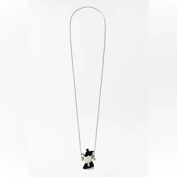 ZARA BUST CHARM NECKLACE - Picture 4 of 9